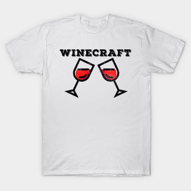 Winecraft T-Shirt by IndiPrintables